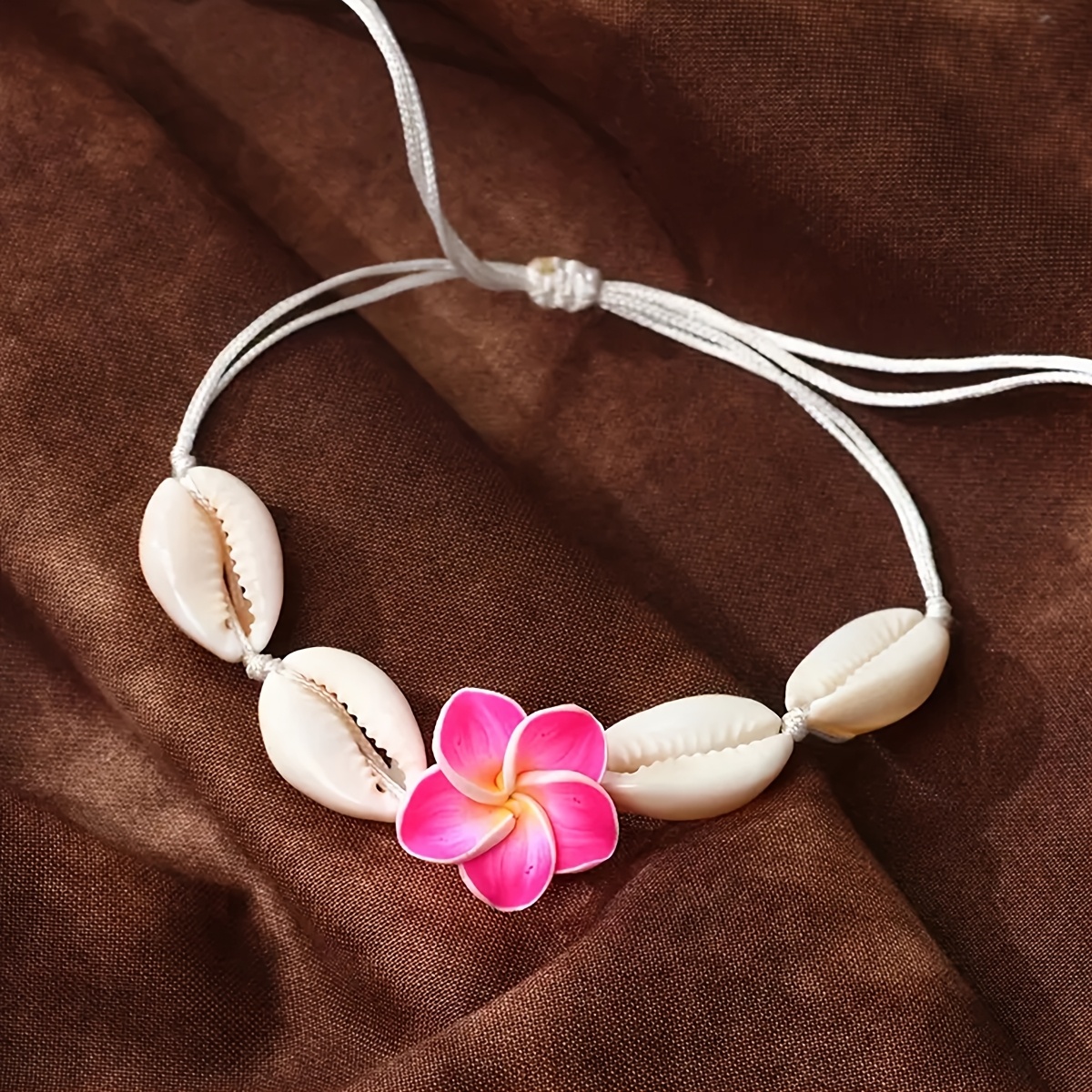 Beach Knotted Shell Bracelet Anklet for Vacation Style